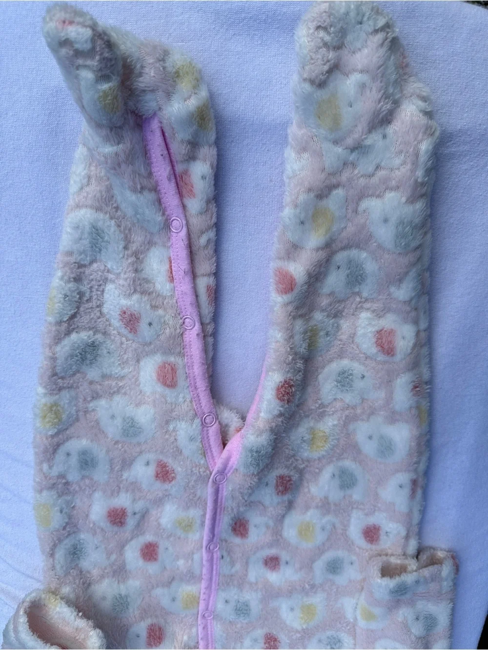 Cozy Fleece Baby Footed Pajama Bundle - Pastel (45)
